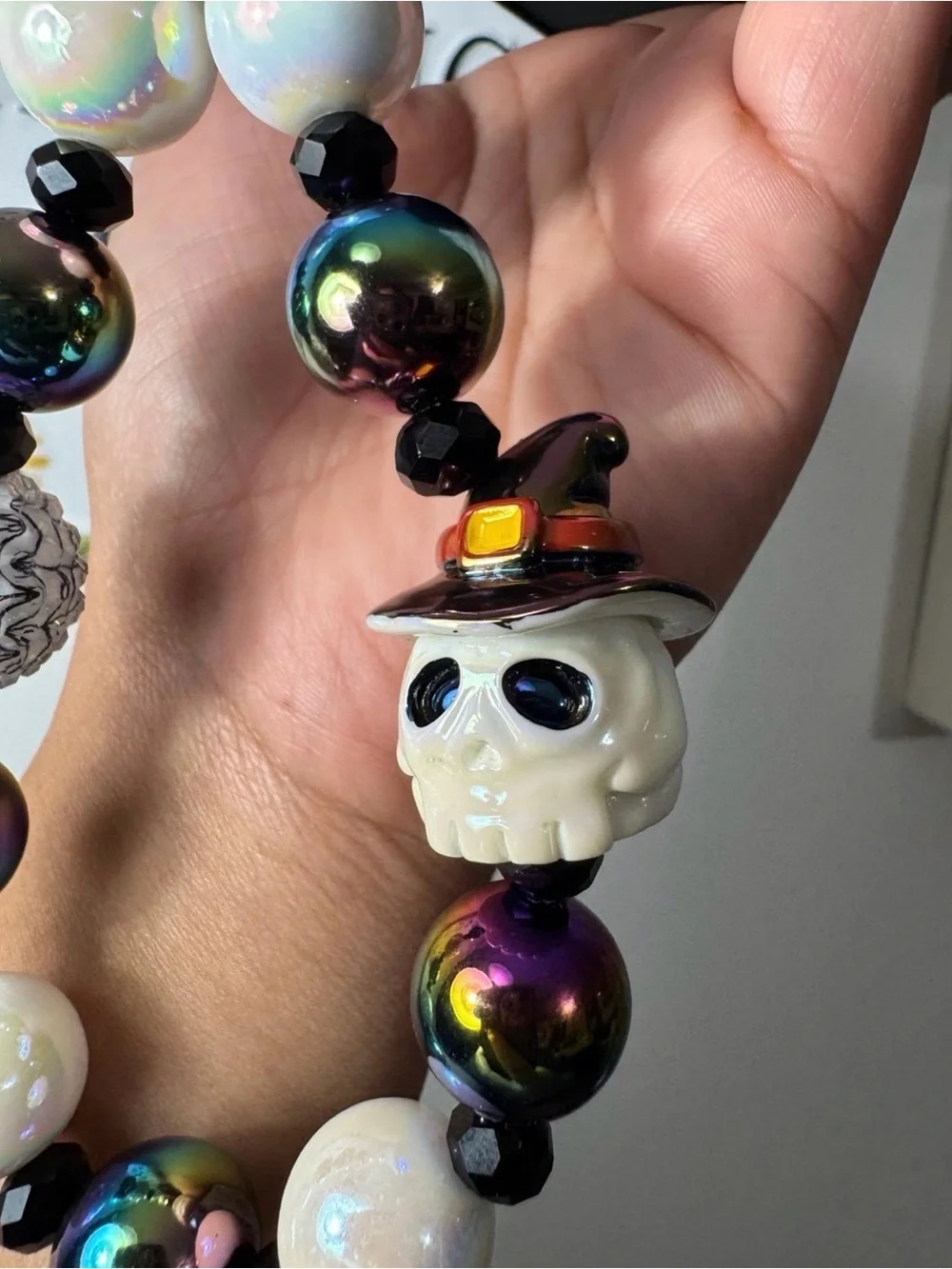 Handmade halloween skeleton